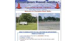 Desktop Screenshot of championroadskills.com